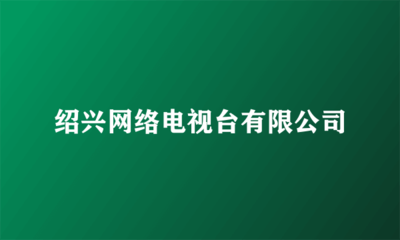 紹興網絡電視臺 專業代理國內各類廣告服務